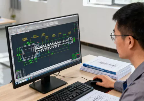 PVC Profile Conical Twin Screw Barrel